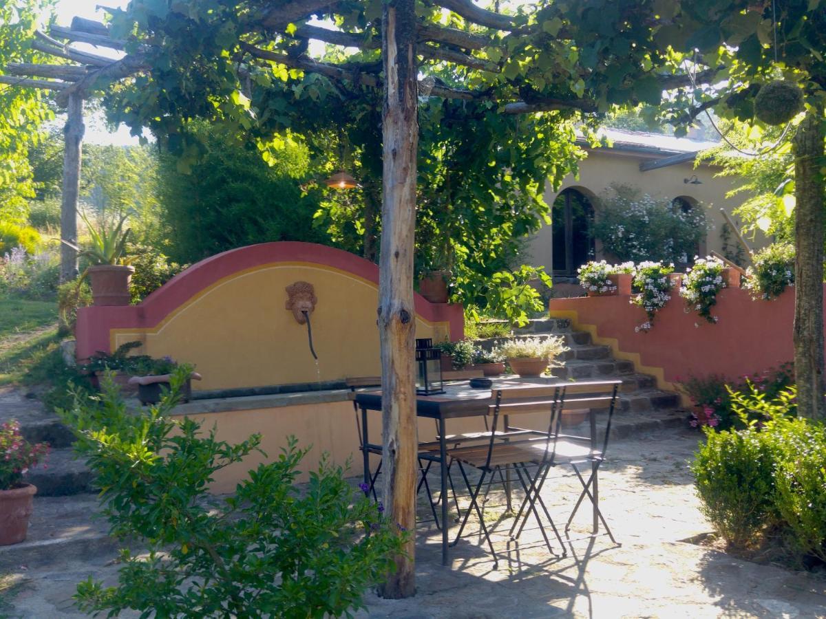 Tenda Glamping Vista Sulla Valle - Podere Di Maggio Santa Fiora Eksteriør bilde